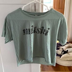 Mitski crop tee